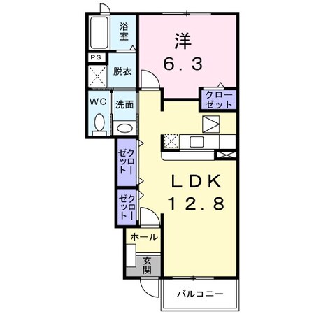 クラシック　IIの物件間取画像